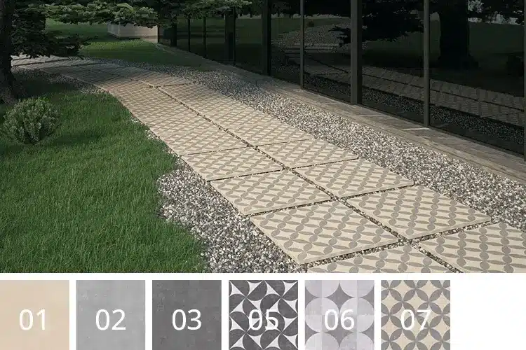 Manhattan Exterior 1 Manhattan Porcelain Paving Tiles Surface 360